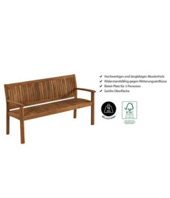 Dehner Gartenbank Valetta -Gartenbedarf Kollektion 6708614 WE IG 001 BankValetta3er