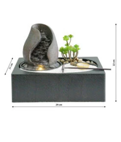 Dehner Polyresin-Zimmerbrunnen Landskap, Ca. H22 Cm -Gartenbedarf Kollektion 6720296 WE DE 001 ZimmerbrunnenLandskap