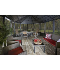 Sojag Pavillon Charleston -Gartenbedarf Kollektion 6752778 WE MO 002 PavillonCharleston