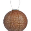 Lumiz Solar-Lampion Round Ikat, Ca. Ø30/H29 Cm