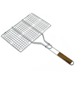 Dehner BBQ Edelstahl-Hamburgergriller, Ca. B55,5/T35 Cm