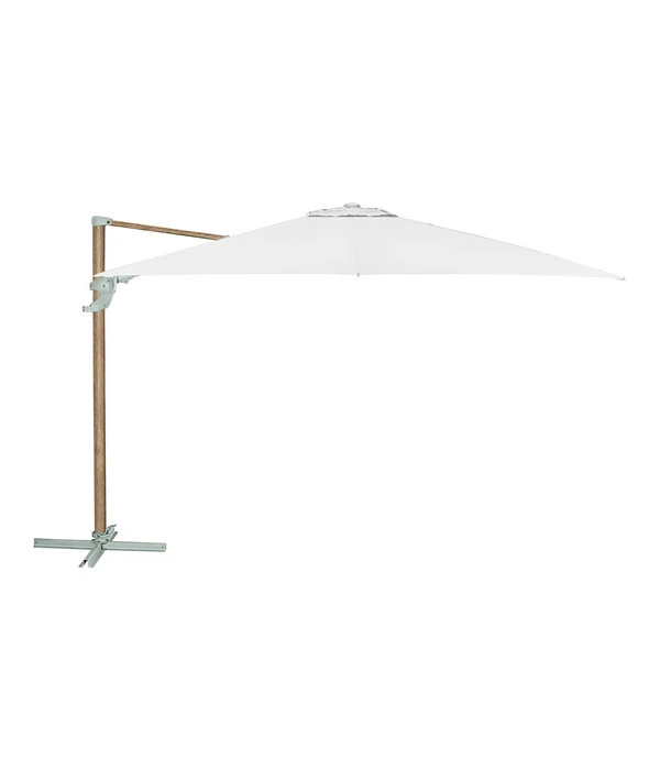 Dehner Ampelschirm Zypern, Holzoptik, Quadratisch, Ca. B300/T300 Cm 1 Dehner Ampelschirm Zypern, Holzoptik, Quadratisch, Ca. B300/T300 Cm