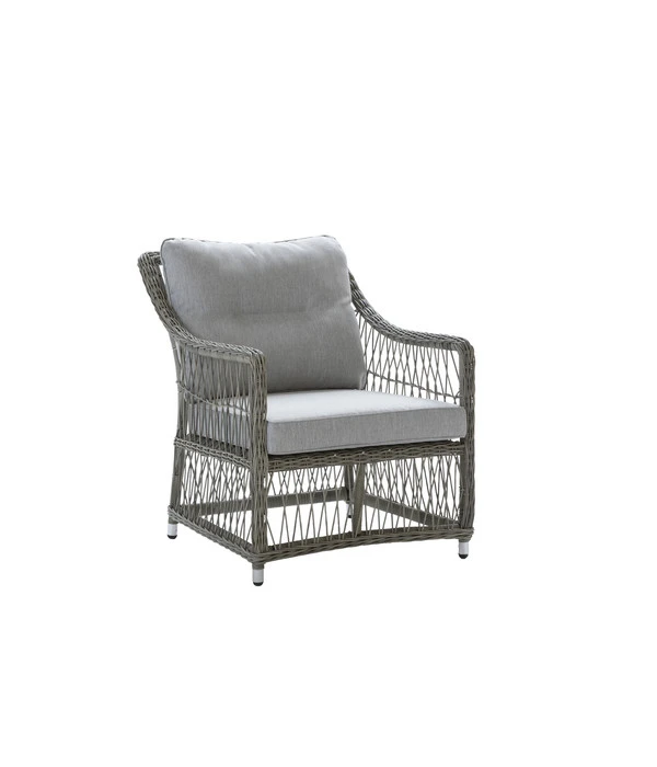 Dehner Geflechtlounge Santos, 4-teilig 3 Dehner Geflechtlounge Santos, 4-teilig – Bild 3