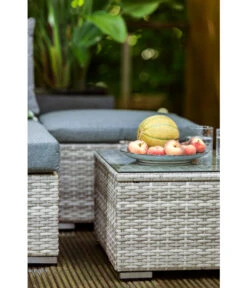 Dehner Balkonset Como, 4-teilig -Gartenbedarf Kollektion 6894166 WE DE 002 BalkonsetComo