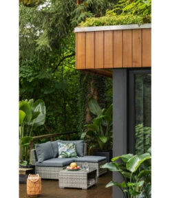 Dehner Balkonset Como, 4-teilig -Gartenbedarf Kollektion 6894166 WE MO 001 BalkonsetComo