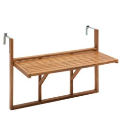 Dehner Balkonhängetisch, Ca. B90/H65/T41,7 Cm