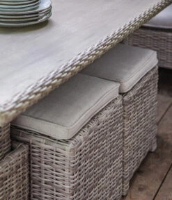 Dehner Geflechtlounge Bologna, 5-teilig -Gartenbedarf Kollektion 6903447 WE MO 004 LoungeBolognaNEU