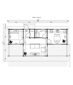 Lasita Maja Ferienhaus Öregrund, Ca. B1260/H312,8/T730 Cm 5 Lasita Maja Ferienhaus Öregrund, Ca. B1260/H312,8/T730 Cm -Gartenbedarf Kollektion 6915870 WE DE 001 LasitaMajaOeregrund