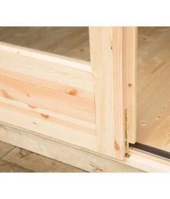 Wolff Finnhaus Blockbohlenhaus Lappland 70-C XL -Gartenbedarf Kollektion 6931224 WE DE 004 FinnhausBBHLappland