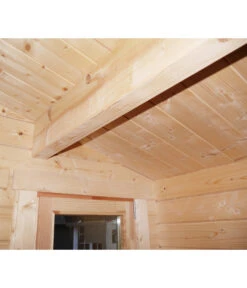 Wolff Finnhaus Blockbohlenhaus Lappland 70-C XL -Gartenbedarf Kollektion 6931224 WE DE 009 FinnhausBBHLappland