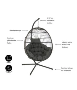 Sungörl Hängesessel Folt Meran -Gartenbedarf Kollektion 6935118 WE IG 001 HaengesesselFoltMeran