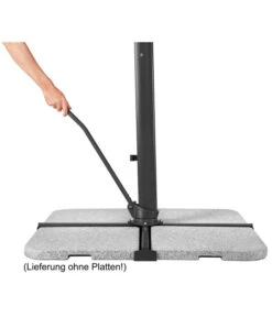 Schneider Ampelschirm Rhodos Smart, Quadratisch, Ca. B300/T300 Cm -Gartenbedarf Kollektion 6953384 WE DE 007 SchneiderAmpelschirmRhodosSmartnatur