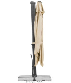 Schneider Ampelschirm Rhodos Smart, Quadratisch, Ca. B300/T300 Cm -Gartenbedarf Kollektion 6953384 WE FS 004 SchneiderAmpelschirmRhodosSmartnatur