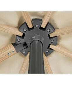 Schneider Ampelschirm Rhodos Twist Woody, Quadratisch, Ca. B300/T300 Cm -Gartenbedarf Kollektion 6953467 WE DE 002 SchneiderAmpelschirmRhodosTwistWoodynatur