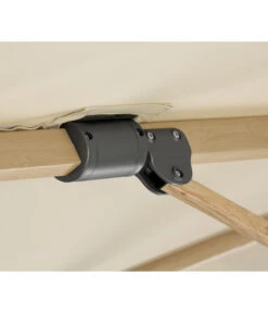 Schneider Ampelschirm Rhodos Twist Woody, Quadratisch, Ca. B300/T300 Cm -Gartenbedarf Kollektion 6953467 WE DE 003 SchneiderAmpelschirmRhodosTwistWoodynatur