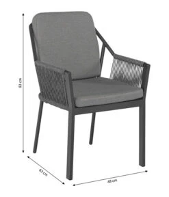 Tierra Outdoor Gartensessel Liv Dining -Gartenbedarf Kollektion 6957567 WE BG 001 GartenstuhlLivDining