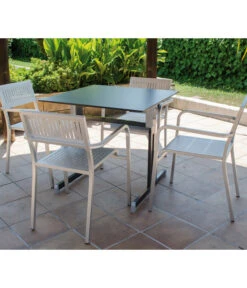 ALCO Gartentisch Gastro -Gartenbedarf Kollektion 6986483 WE MO 001 Gastrotisch80x80Anthrazit