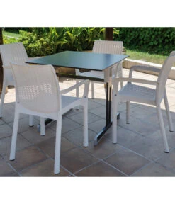 ALCO Gartentisch Gastro -Gartenbedarf Kollektion 6986483 WE MO 004 Gastrotisch80x80Anthrazit