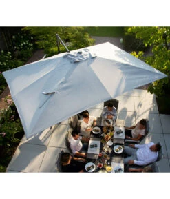 Siena Garden Ampelschirm Cirrus, Rechteckig, Ca. B400/T300 Cm -Gartenbedarf Kollektion 6988000 WE MO 001 SienaGardenAmpelschirmCirrus400x300cm