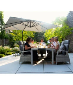 Siena Garden Ampelschirm Cirrus, Rechteckig, Ca. B400/T300 Cm -Gartenbedarf Kollektion 6988000 WE MO 002 SienaGardenAmpelschirmCirrus400x300cm